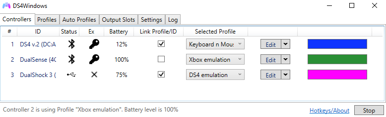 DS4Windows Controller Detection - Automatic detection of PlayStation DualShock 4, DualSense, and Nintendo controllers