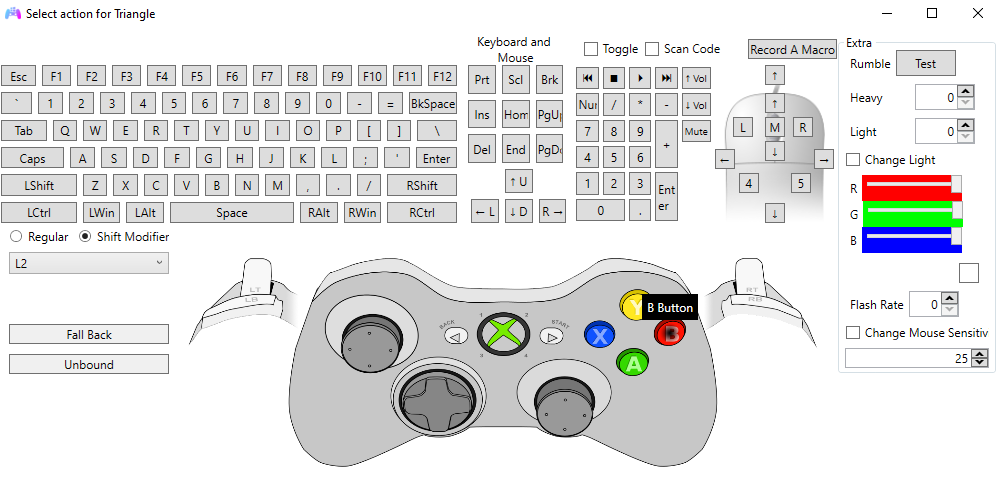 DS4Windows Modifier Buttons Configuration - Create complex control schemes with button modifiers